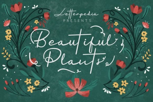 Beautiful Plants Font Review