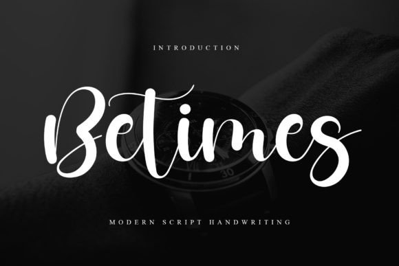 Betimes Font for Professional Branding