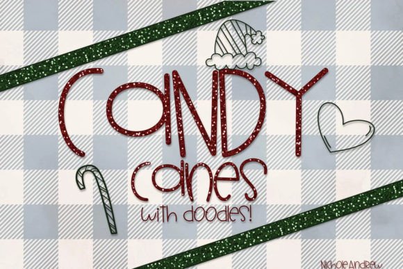 Candy Canes Font Review