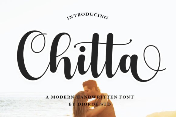 Chitta: A Flowing Font for Elegant Design