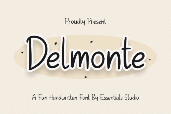 Delmonte: A Script Font for Real Design Work