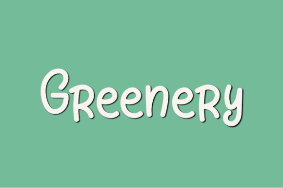 Greenery: A Handwritten Font for Creative Campaigns