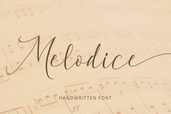 Melodice – Handwritten Font for Business