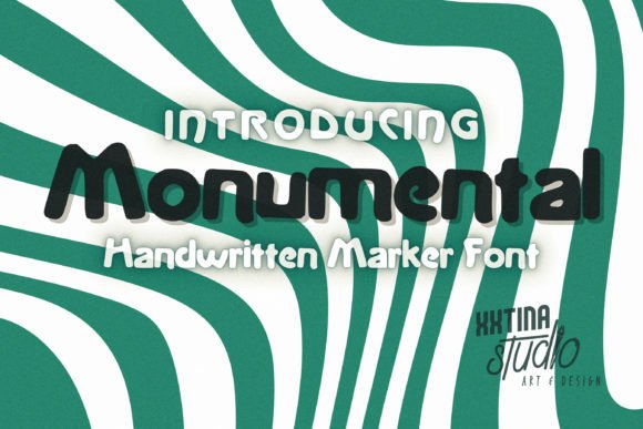 Monumental: A Bold Script for Real Projects