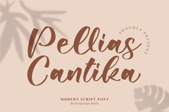 Pellias Cantika: A Font for Elegant Branding