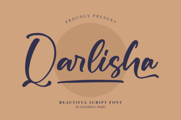 Qarlisha: A Romantic Calligraphy Font