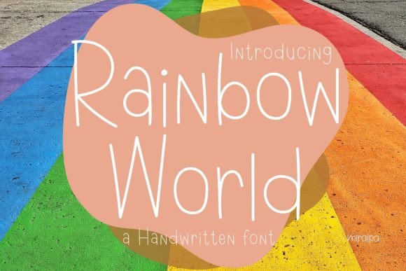Rainbow World Font: Playful & Authentic