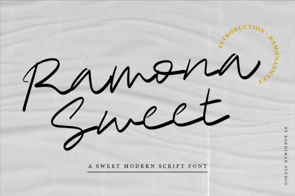 Ramona Sweet Font for Business