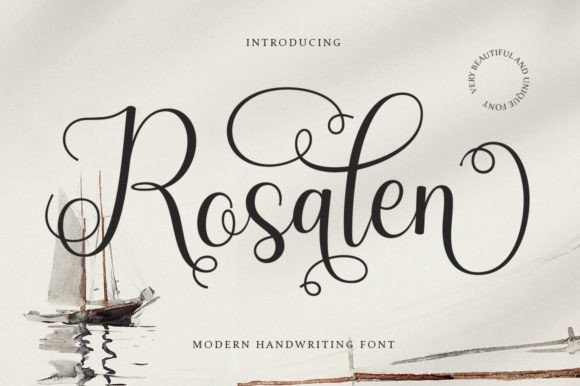 Rosalen: A Dazzling Script Font