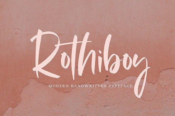 Rothiboy: A Stylish Script Font