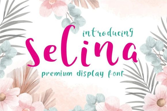 Selina: A Handwritten Font for Elegant Design