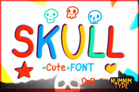 Skull Font: Playful Typography for Creative Campaigns